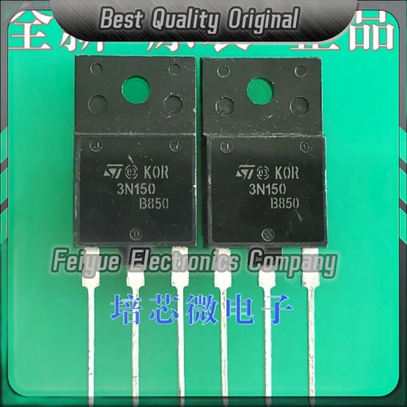 5PCS-20PCS  STFW3N150 3N150  TO-3PF 3A 1500V KOR Best Quality Imported Original