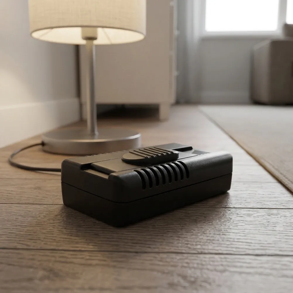 Inline Foot Operated Dimmer for Floor Lamps and LED Light Sources Adjustable Brightness Control Bakelite Housing 300W