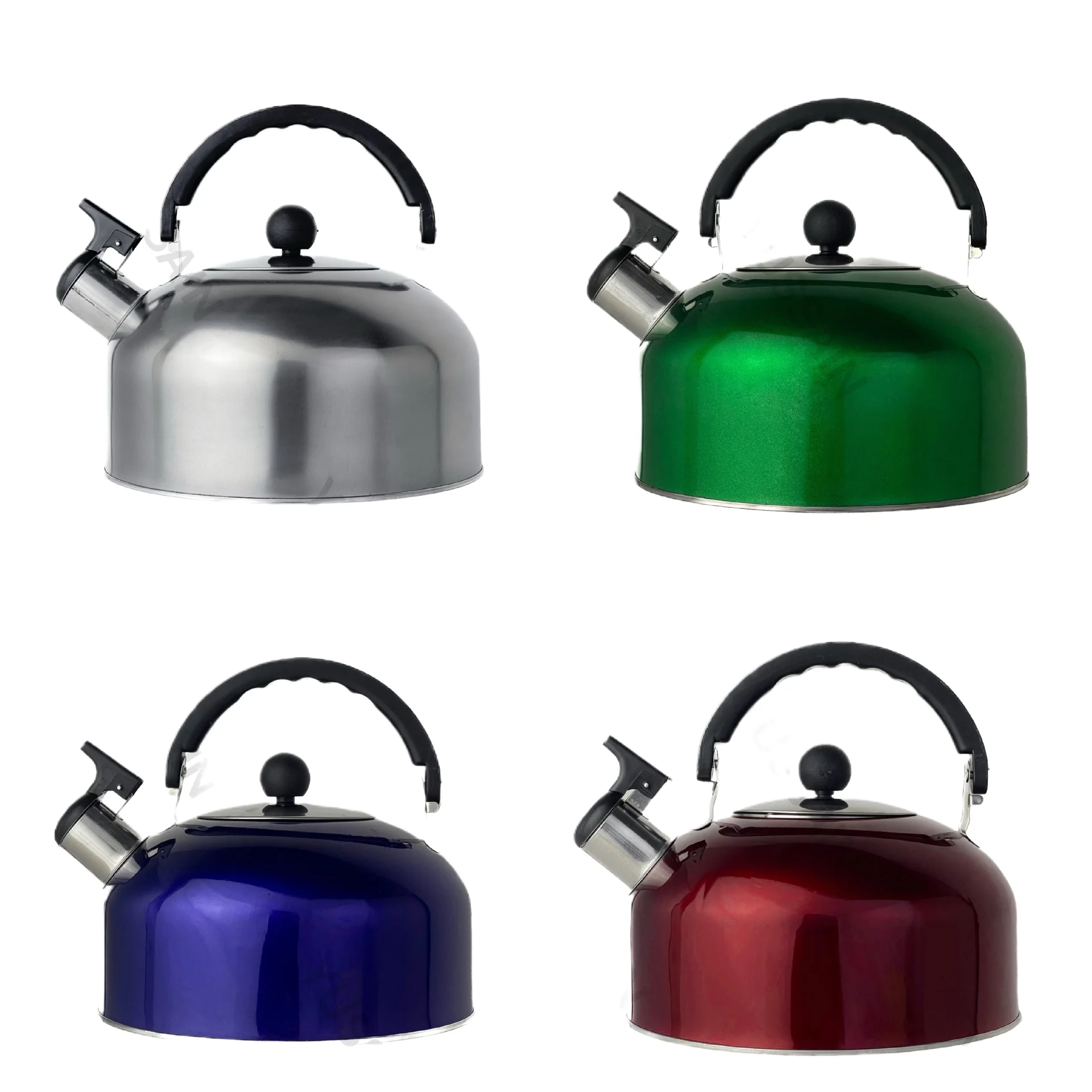 Stainless Steel Kettle, Flat-Bottomed Kettle, Whistling Kettle, Water Boiling Kettle, Free Shipping
