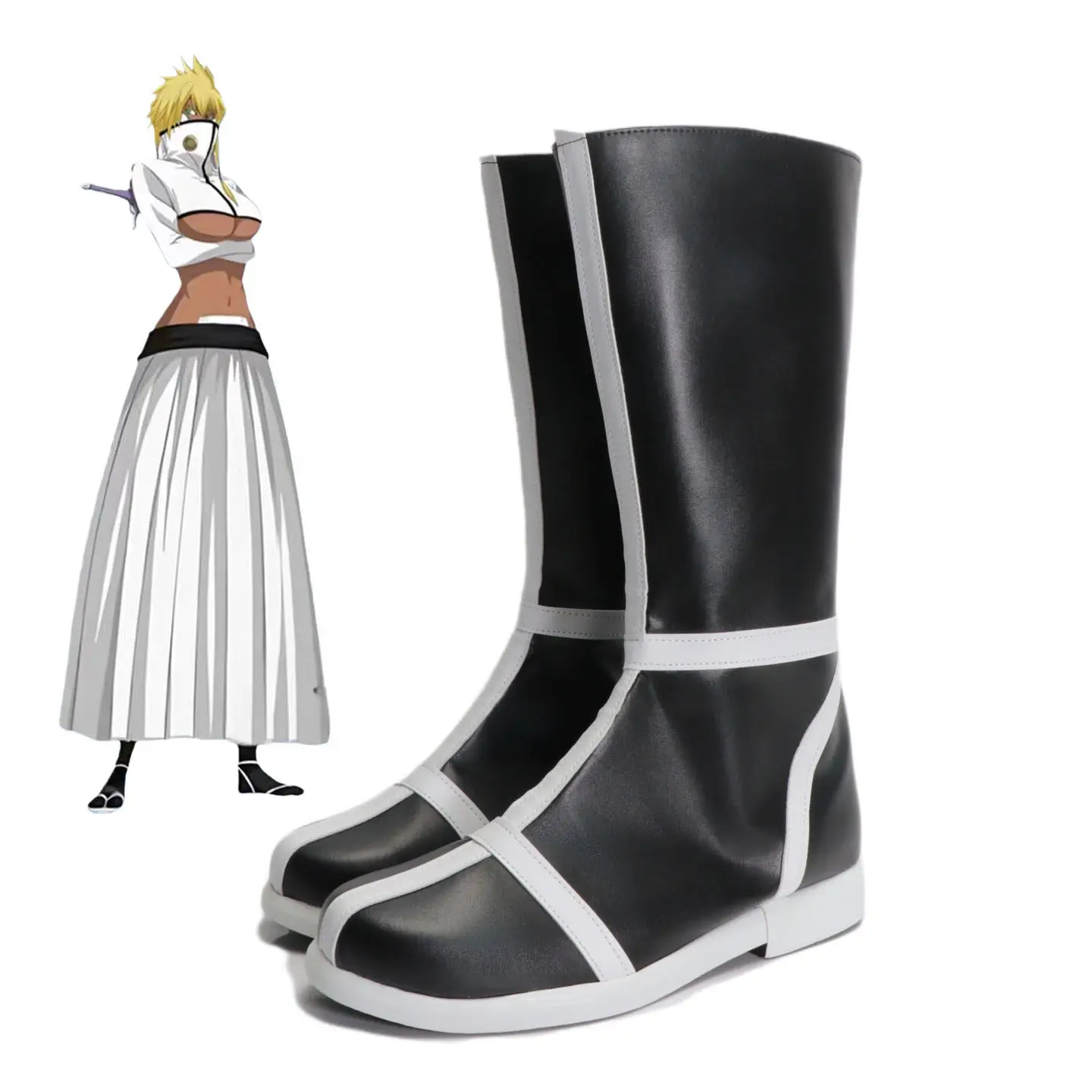 

BLEACH Hueco Mundo Arrancar Tres 3rd Espada Tier Harribel Cosplay Shoes Boots
