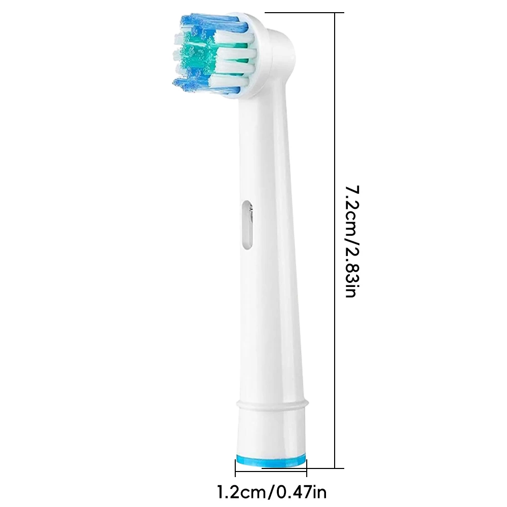 Rotierende Ersatzbürstenköpfe, kompatibel mit Oral B elektrischen Zahnbürsten, Zahnbürstenkopf für Pro 1000/100/500 (4/8/12/20 Stück) – Detail 6