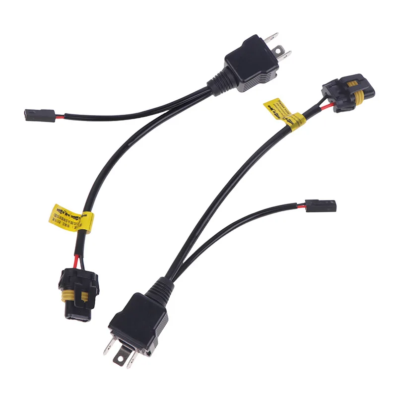 

2 шт. легкий жгут реле для H4 9003 Hi/Lo биксеноновые HID ксеноновые лампы контроллеры проводки скрытый кабель