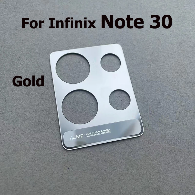 Back Camera Glass For Infinix Note 30 30i Pro VIP 4G 5G Rear Camera Glass Lens Cover With Glue Adhesive Sticker