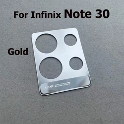 Back Camera Glass For Infinix Note 30 30i Pro VIP 4G 5G Rear Camera Glass Lens Cover With Glue Adhesive Sticker