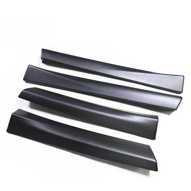 

Automotive trim four-piece set for MODEL 3 dry carbon trim door panel trim