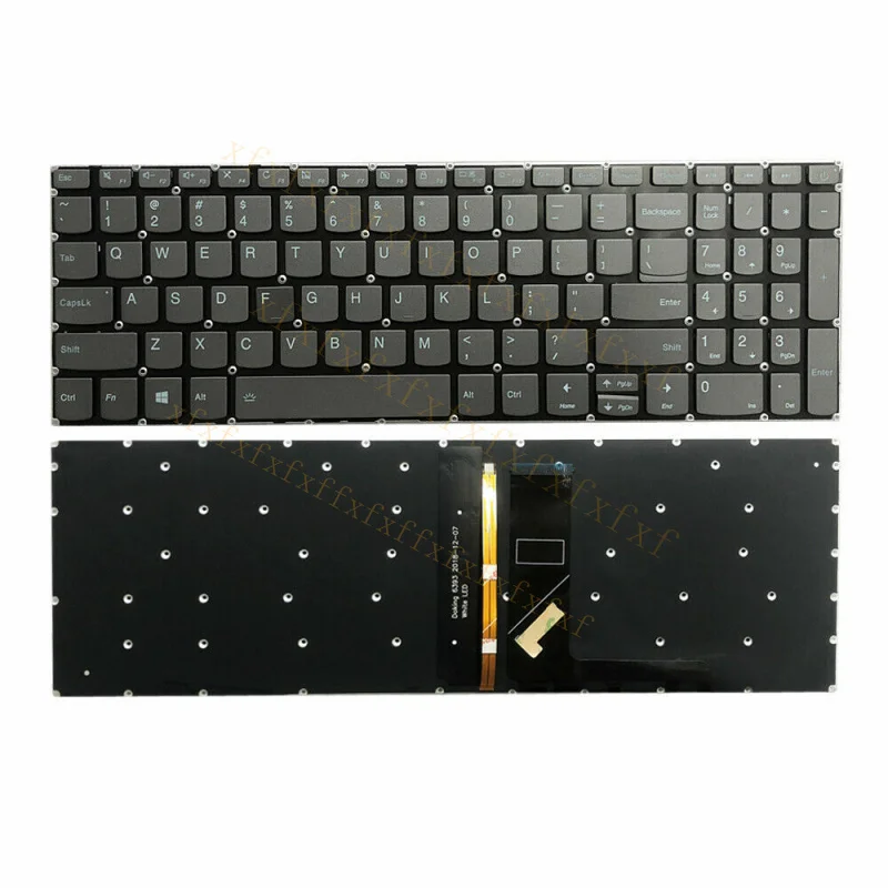 Teclado retroiluminado A+ para Lenovo IdeaPad L340-15 L340-15API L340-15IWL L340-15IRH