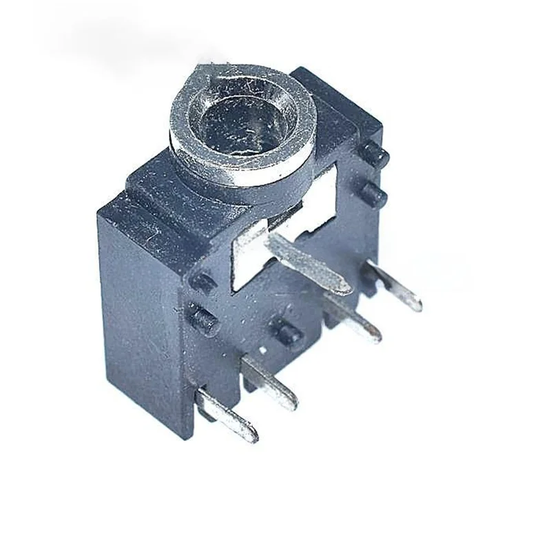 20/50PCS 3F07 Stereo Audio Jack, 3.5mm 5-Pin Dual Channel Headphone Jack