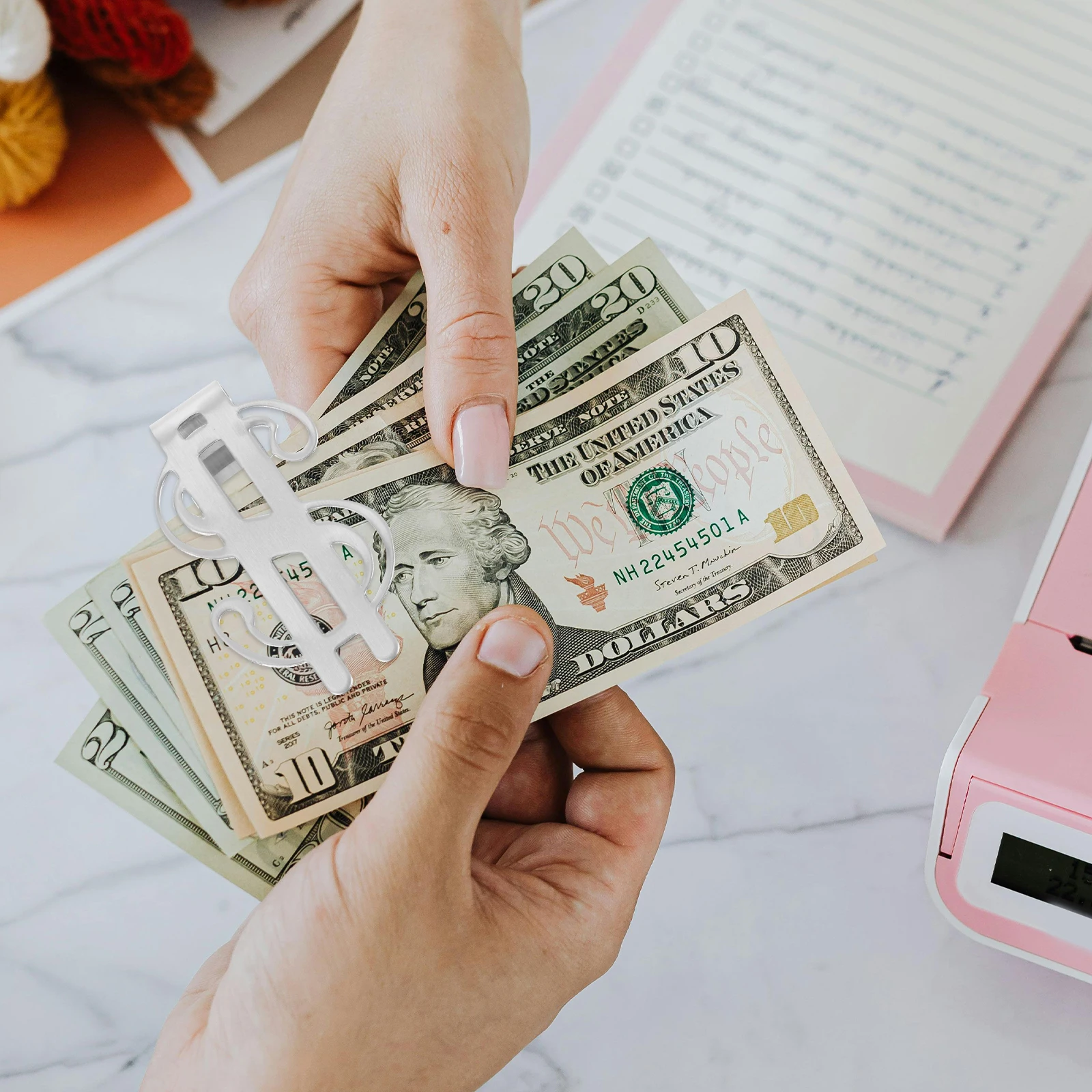 

Money Clips for Men Wallet Men's Bill Fixing Banknote Exquisite Storage