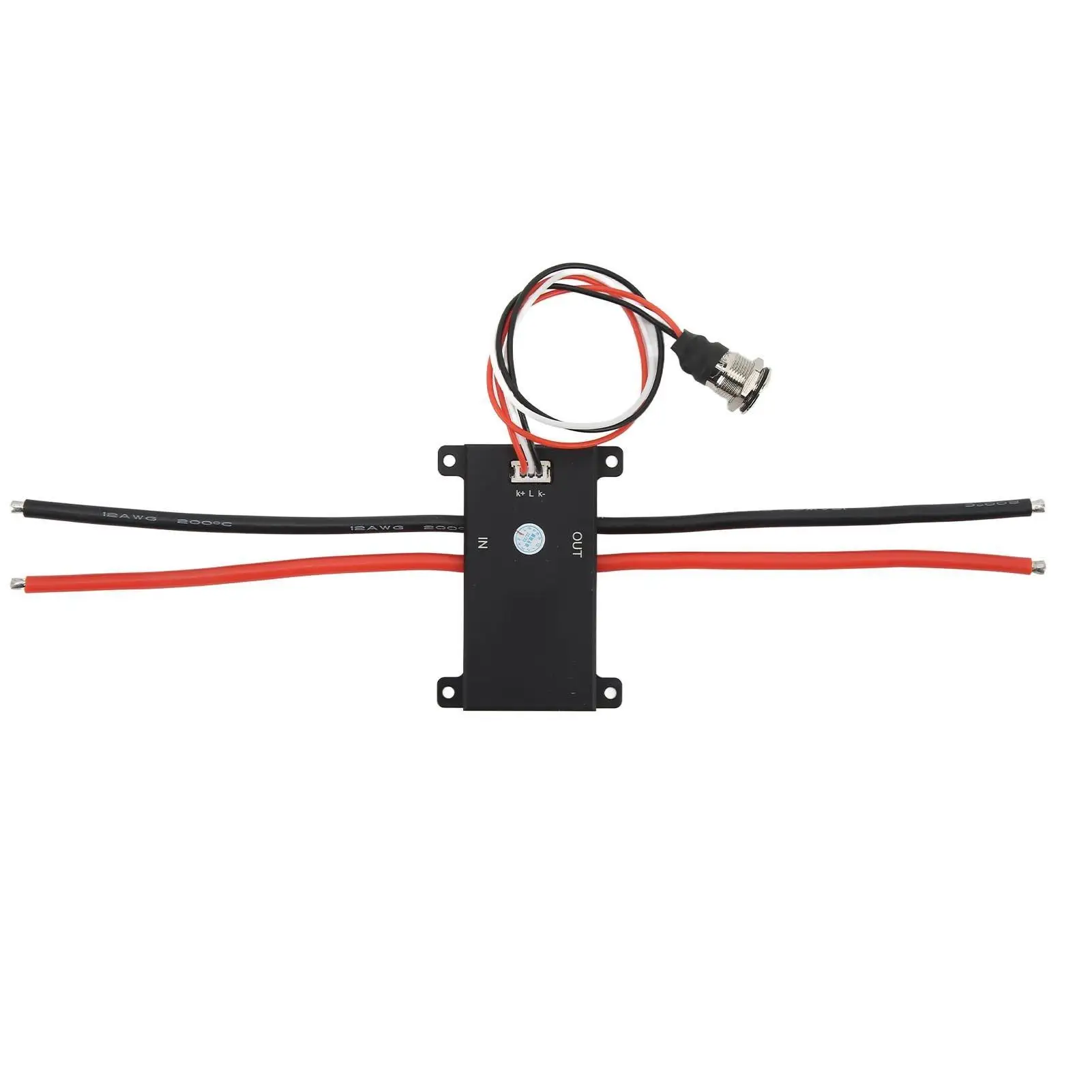 

Aluminum Alloy Indicator Power Switch 90V 150A Smart Anti Spark for diy Off Road Vehicles Heat Dissipation