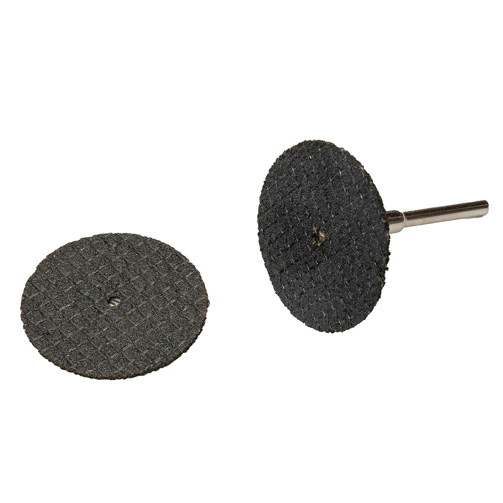 For Rotary Tool & 1pc Mandrel 25pcs Cutting Wheels Kits 32mm Diameter Resin High Quality Brand New Fashion Hot