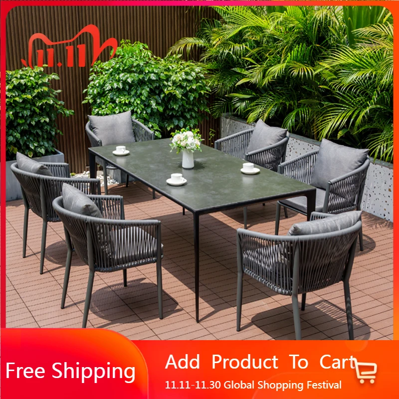 

Kitchen Mobile Garden Furniture Sets Coffee Conference Outdoor Wood Table Side Modern Poker Mesas De Comedor Home Furniture