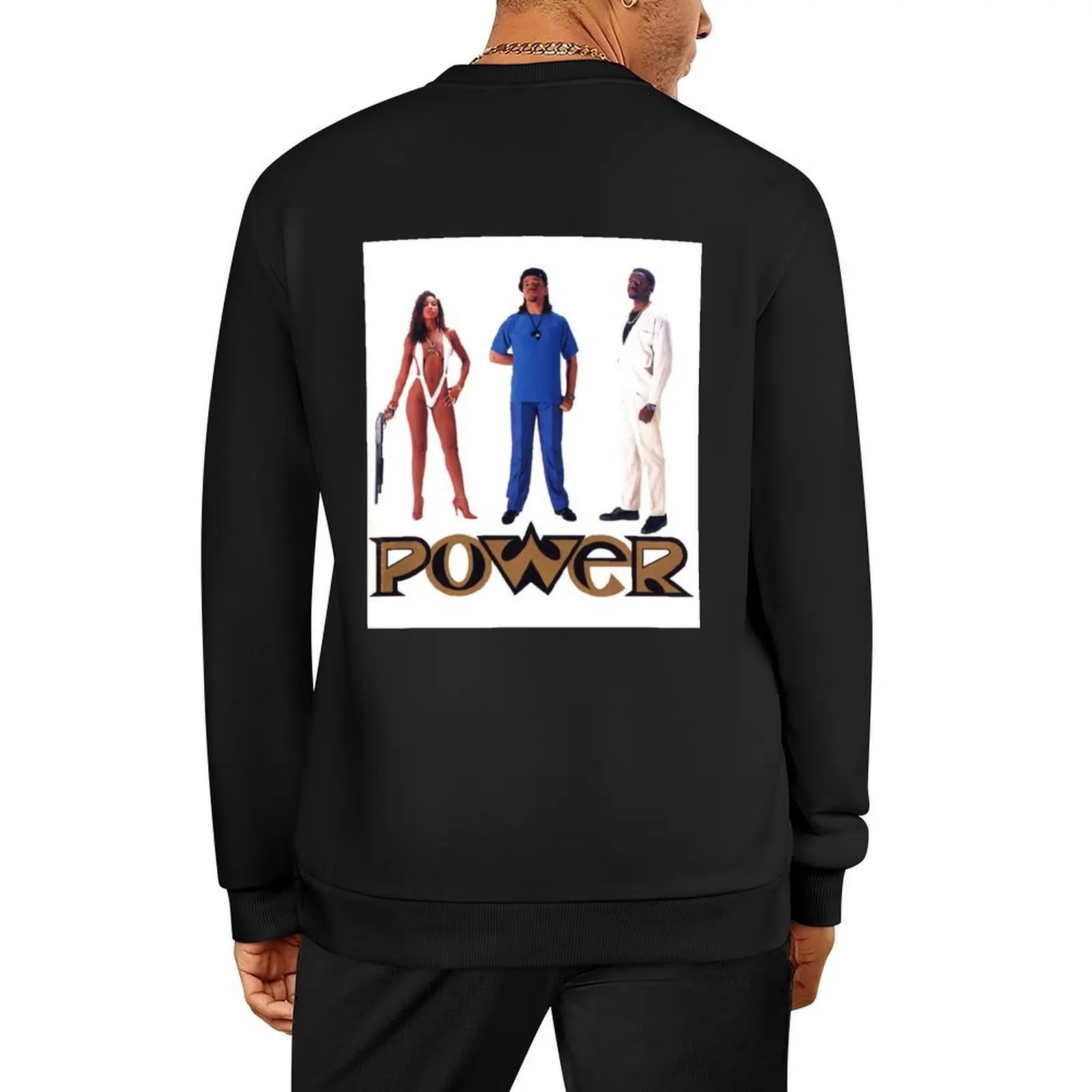 

Power Pullover mens clothing men's sweat-shirt set anime clothes men clothing sweatshirt men