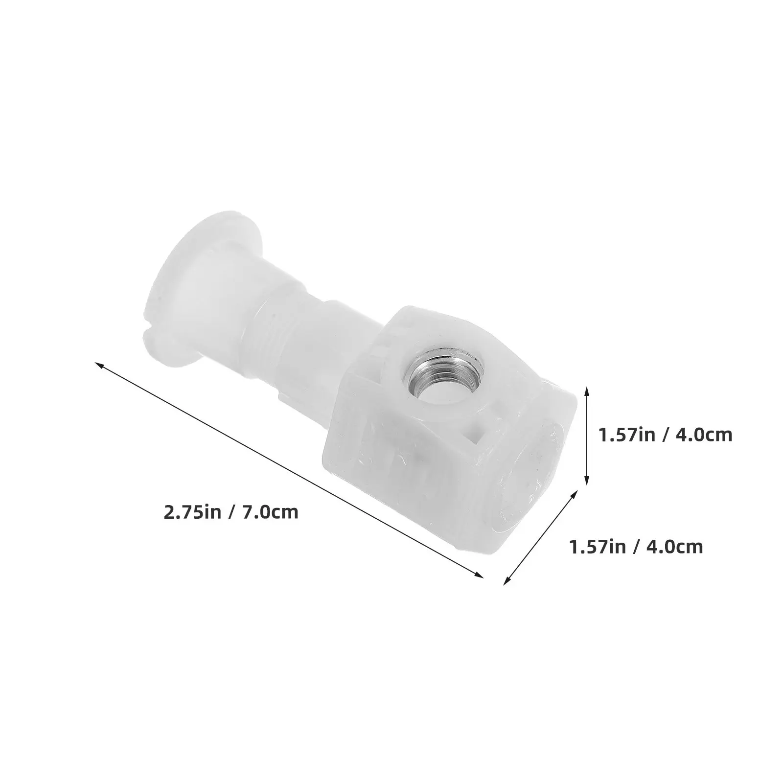 1Set Wall Hung Toilet Anchoring Screw Kit Locking Bolts Black Finish Short Wrench Included Universal Toilet Mounting