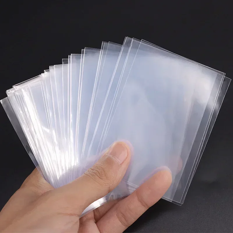 

50pcs Various Sizes Transparent Card Sleeves Magic Card Game Tarot Poker Cards Protector Board Game Card Sleeves card sleeves