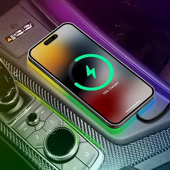 VIKEFON 정품 마그네틱 무선 충전기 장치, 아이폰 15, 14, 13, 12 프로 맥스, 미니 플러스, XR, X, XS 맥스, 에어팟, 30W 고속 충전 