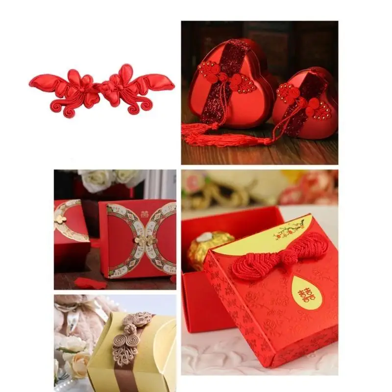 652F فراشة شيونغسام الضفدع أزرار إغلاق أزرار الخياطة السحابات للخياطة DIY #1