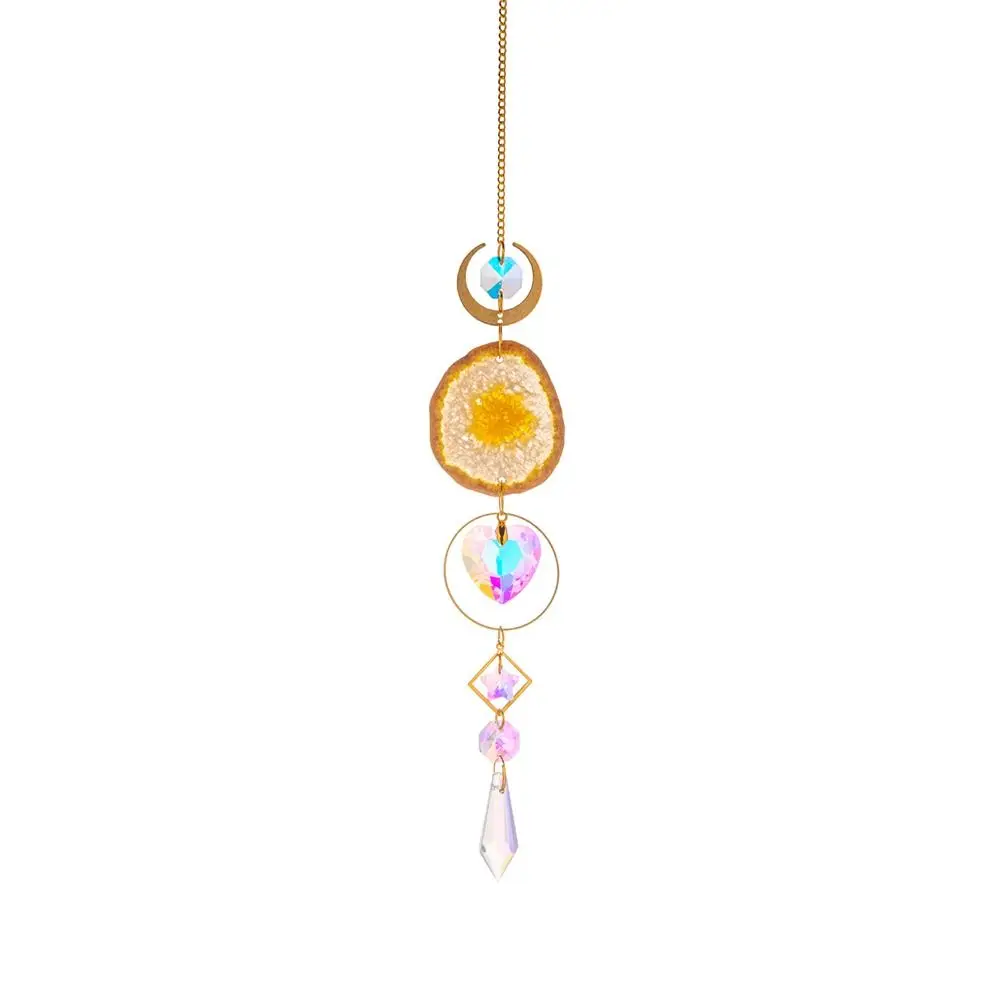 Agate Home Window Rainbow Maker Rainbow Prism Ball Hanging Decor Sun Catcher