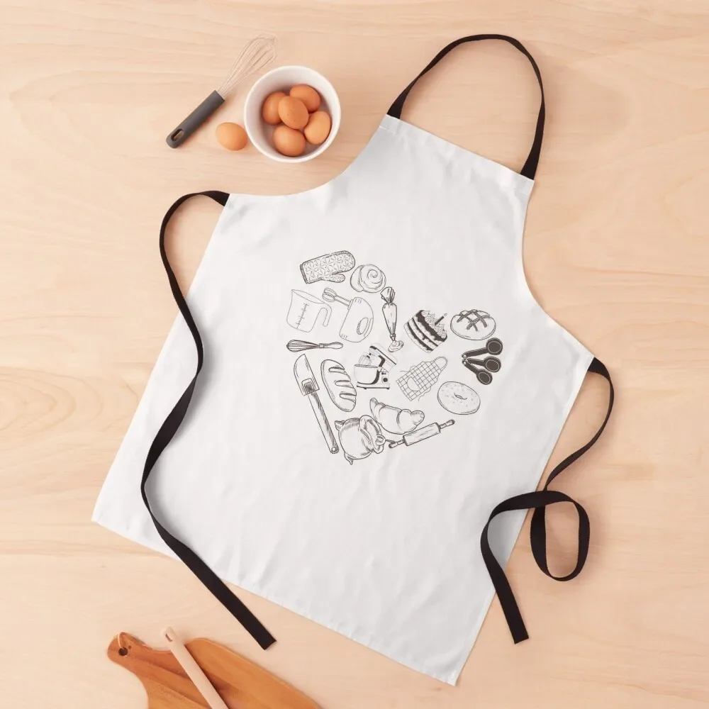 For the Love of Baking Apron useful gadgets for home Sexy Apron