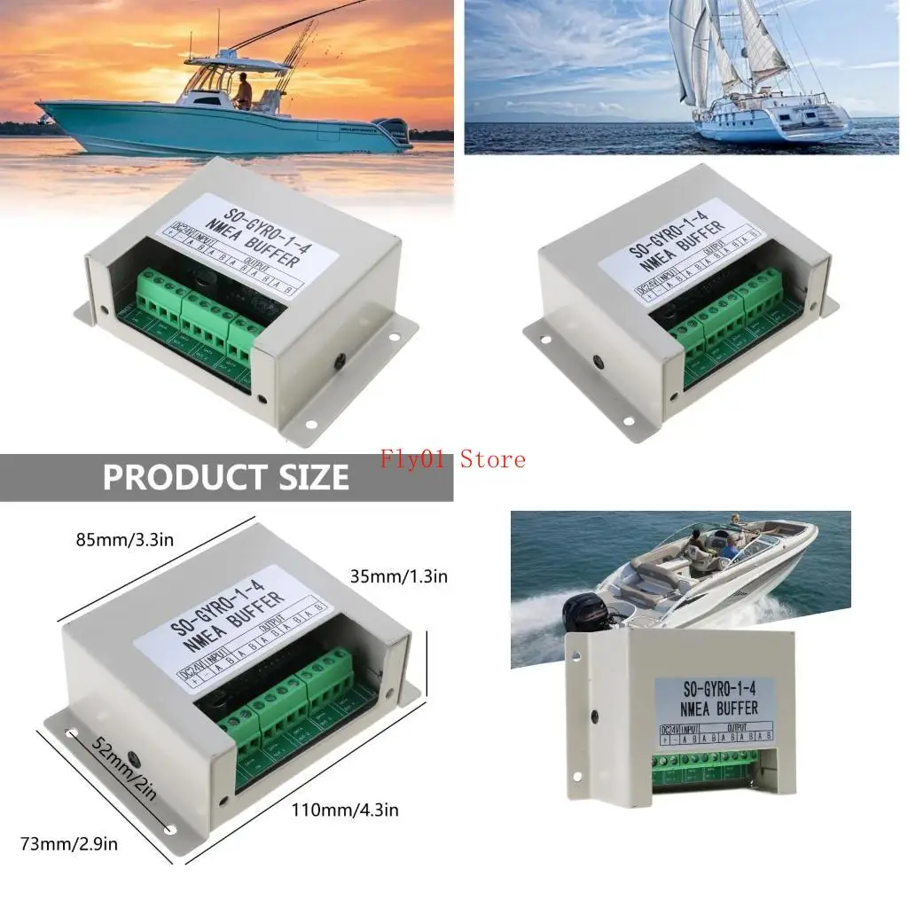 Efficient Marine Distributor robusts Marine Serial Isolator for NMEA0183