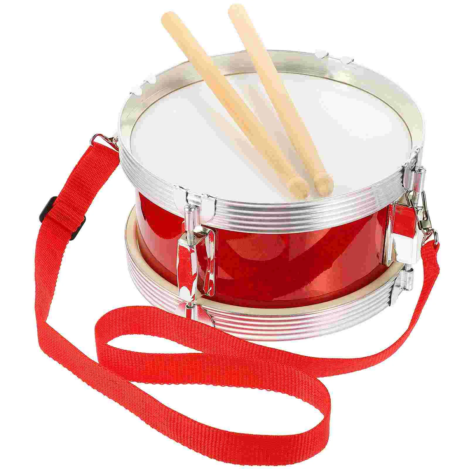 

Children Playing Snare Drum Fun Musical Toy for Kids Drumsticks Major Education Plastic Wood