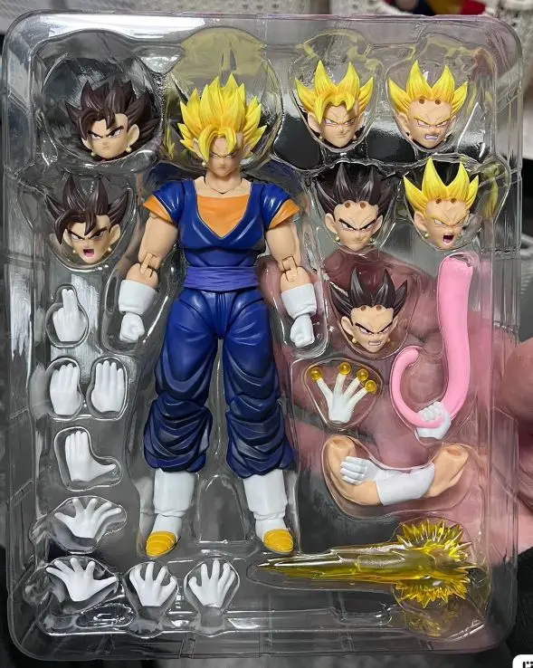 

Original Demoniacal Fit Dragon Ball Z Shf Super Saiyan SSJ Vetto Card Son Goku Vegeta in Stock Anime Action Model Toys