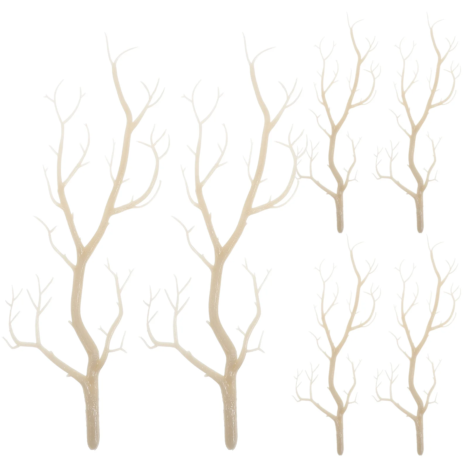 

6Pcs Artificial Twig Decorations Realistic Plastic Fake Branches for Vase Home Office Party Halloween Winter Crafts Decorative