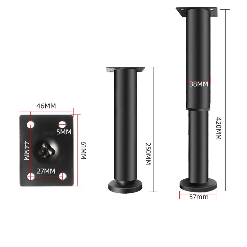Accessories Bracket Reinforced Plastic Round Environmentally Non-toxic Steel Telescopic Adjustable Bed Beam Durable