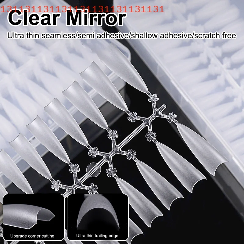 Clear False Nails S… - image