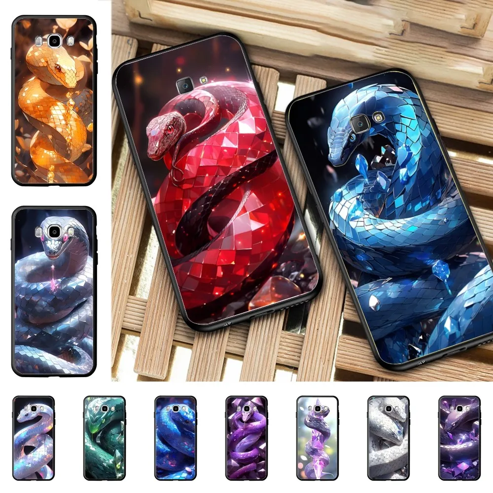 Gemstone Serpents Phone Case For Samsung J 7 plus 7core J7 neo J6 plus prime J6 J4 J5 Mobile Cover