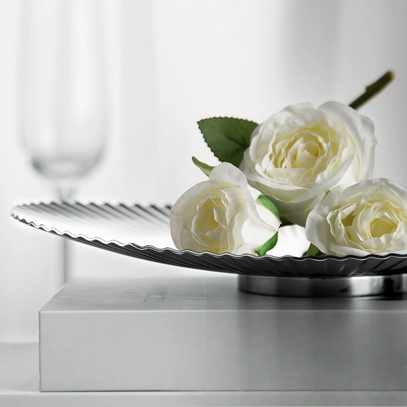 Fruit plate light luxury Nordic home Internet celebrity creative personality fashion ornament housewarming gift exquisite
