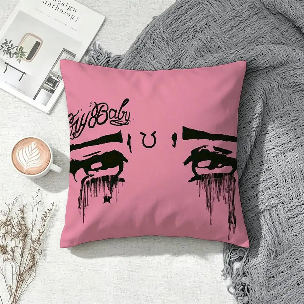 Lil Peep Star Shopping  Double-Sided Printed Cushion Cover Bedroom Bedside Sofa Pillow Case
