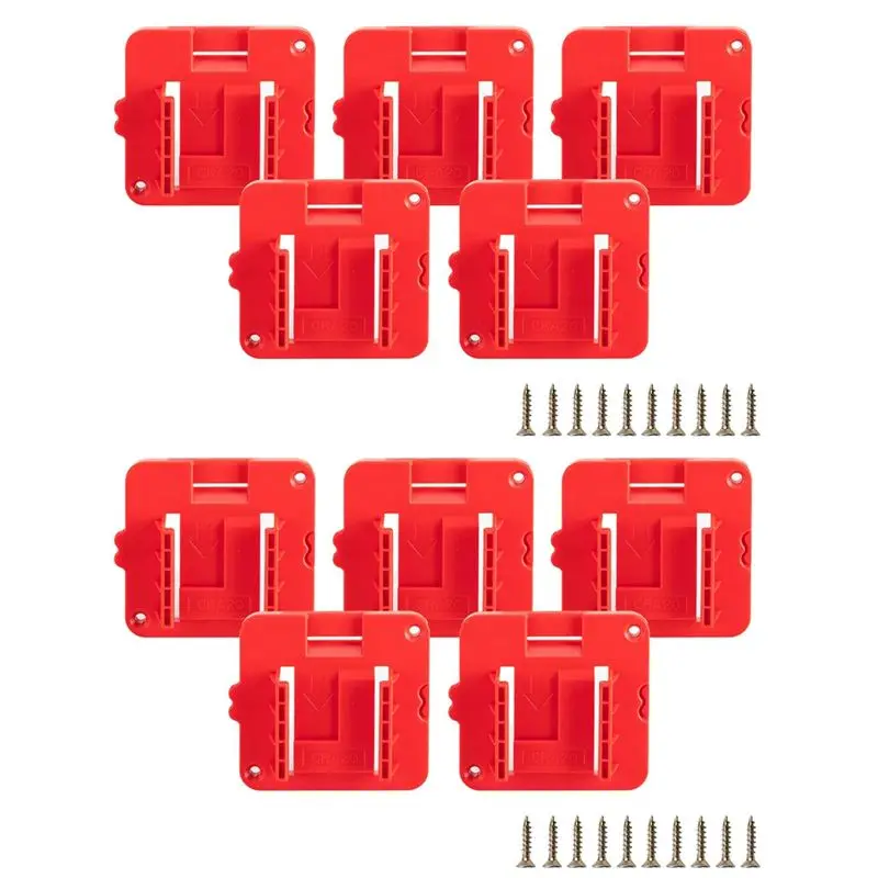 

Держатель аккумулятора A24F, совместимый с аккумулятором Craftsman-20V, настенный держатель с 20 винтами для аккумулятора 20V 1.5Ah 2.0Ah