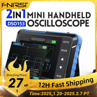 FNIRSI DSO153 Digital Portable Oscilloscope Signal Generator 2in1 1MHz Bandwidth 5MSa/s Sampling Rate Electronics Repair Tools