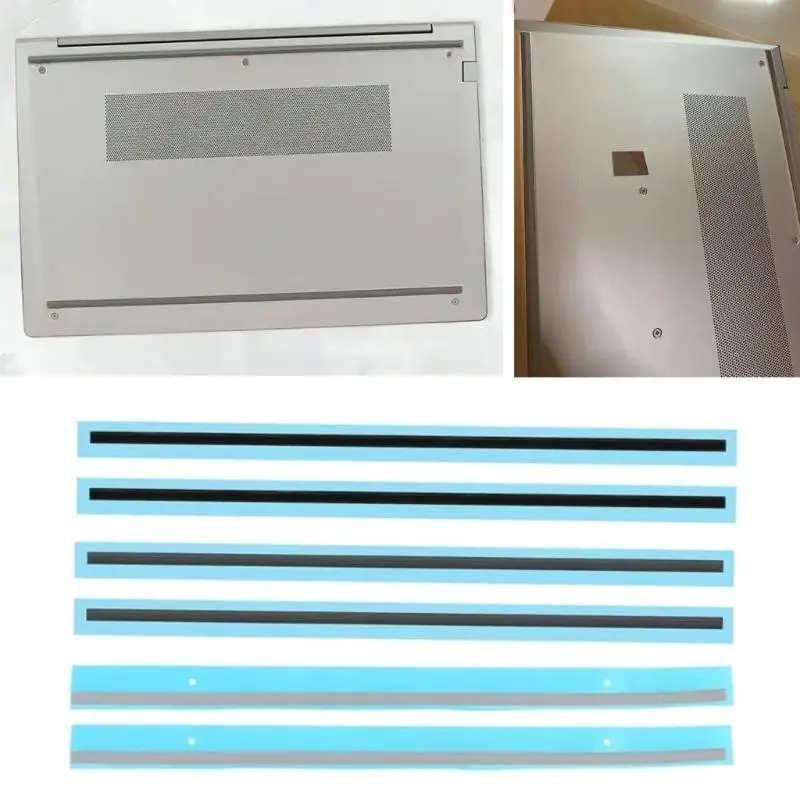 

2 шт., нижняя крышка ноутбука, резиновые подушечки для ног, съемные подушечки для ног 15DR