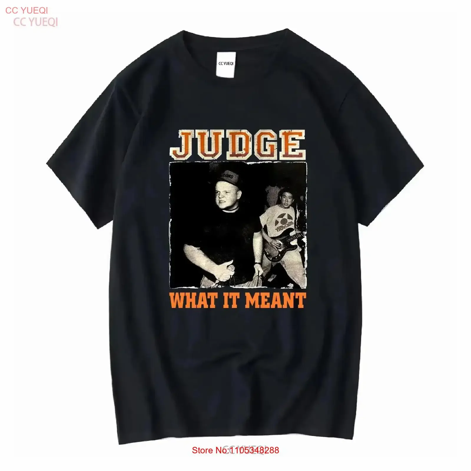 JUDGE What It Meant Blue T Shirt Size Small S NEW Hardcore Punk NYHC vintage Washed Top For Everyday Wear Breathable fashion
