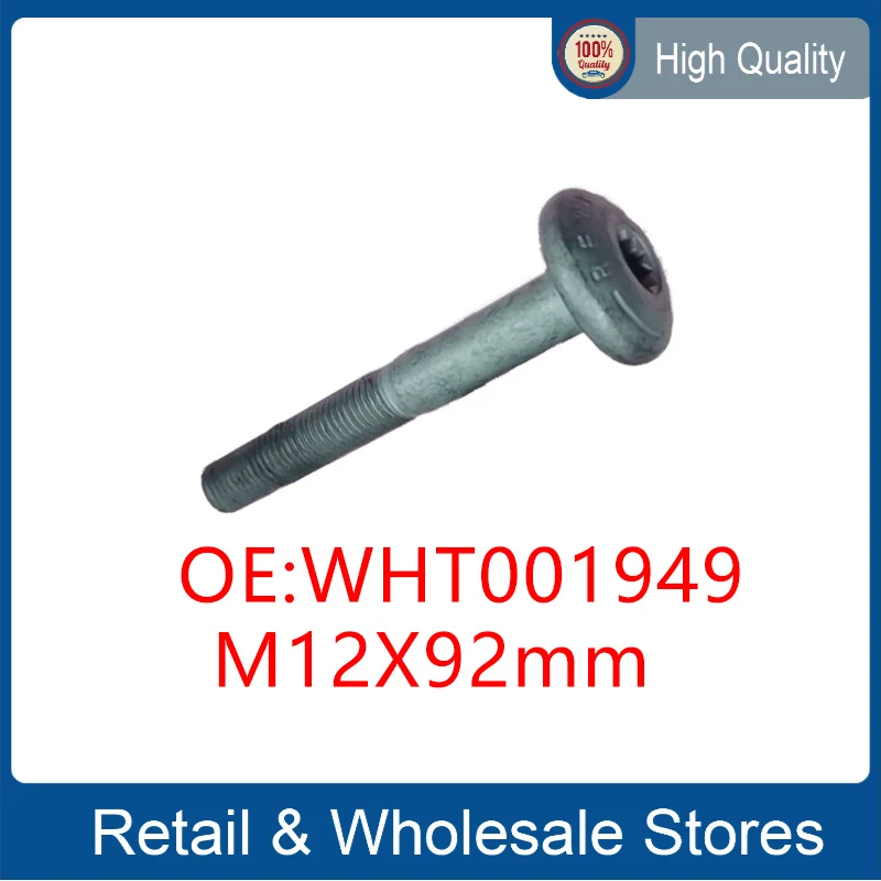 

M12X92mm Lower Control Arm Mount Bolt WHT001949 Ingot Beam Screw FOR AUDi A5 A6 A8 Q3 Q5 VW PHIDEON WHT 001 949