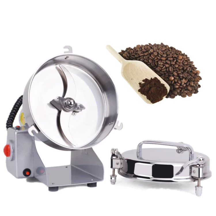 Small Corn Leaving Spice Grinder Small Meat Powder Chili Ginger Automatic Fine Powder Corn Spice Grinder