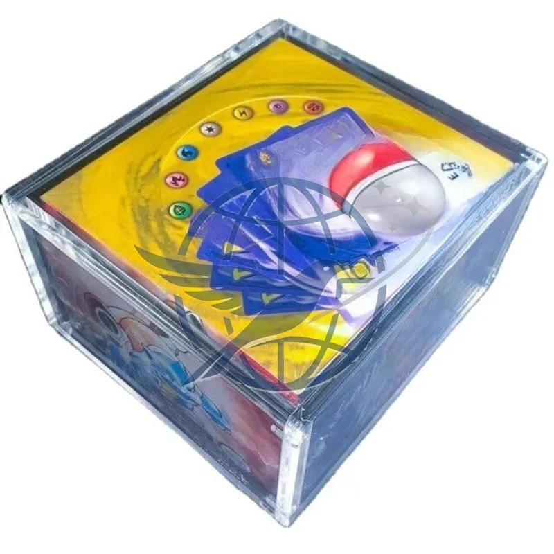 Clear Strong Magnet Acrylic for Pokemon ETB Display Case Evolutions Booster Box for Protector