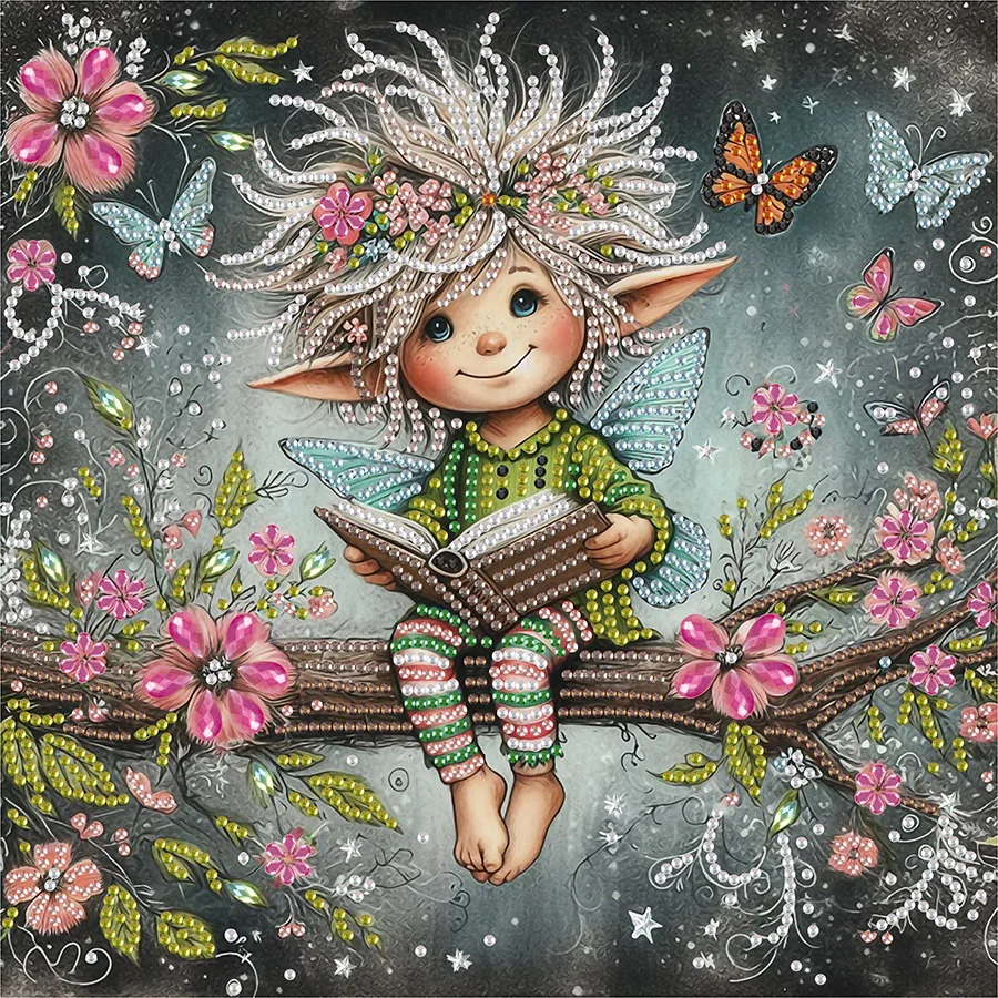 

1 шт. 5D DIY искусственные нерегулярные бриллианты набор для рисования для взрослых начинающих, узор со стразами искусство для украшения стен дома