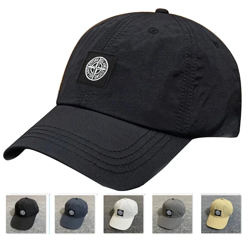 Casquette de baseball de haute qualité, casquette en coton pour homme, casquette de chauffeur de camion, casquette décontractée pour femme, casquette bec de canard, casquette de golf, séchage rapide
