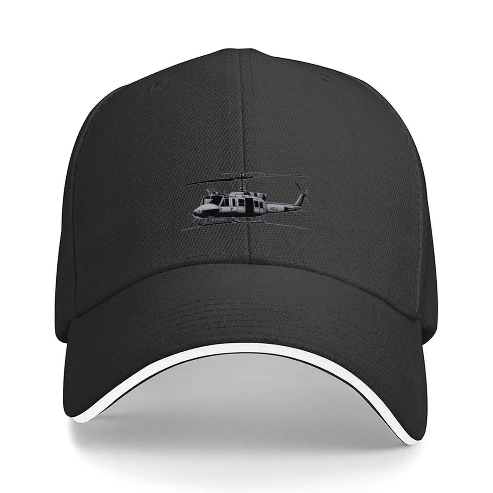 

Бейсболка Huey Helicopter Grey Summer Vibe, пляжная шляпа, шляпы для мужчин, модные женские шляпы для регби, мужские шляпы