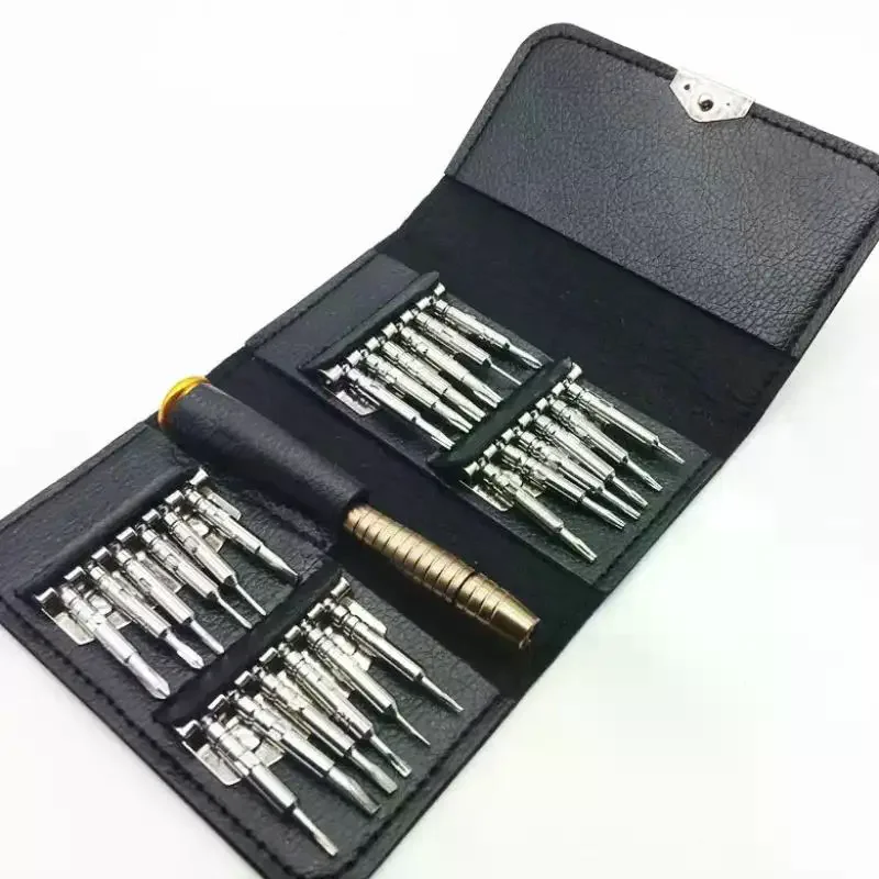 1 Set Torx Electronic Repair Tools Opening Screwdriver 25 In 1 Mini Precision Screwdriver Magnetic Kit For Phone Camera Watch PC