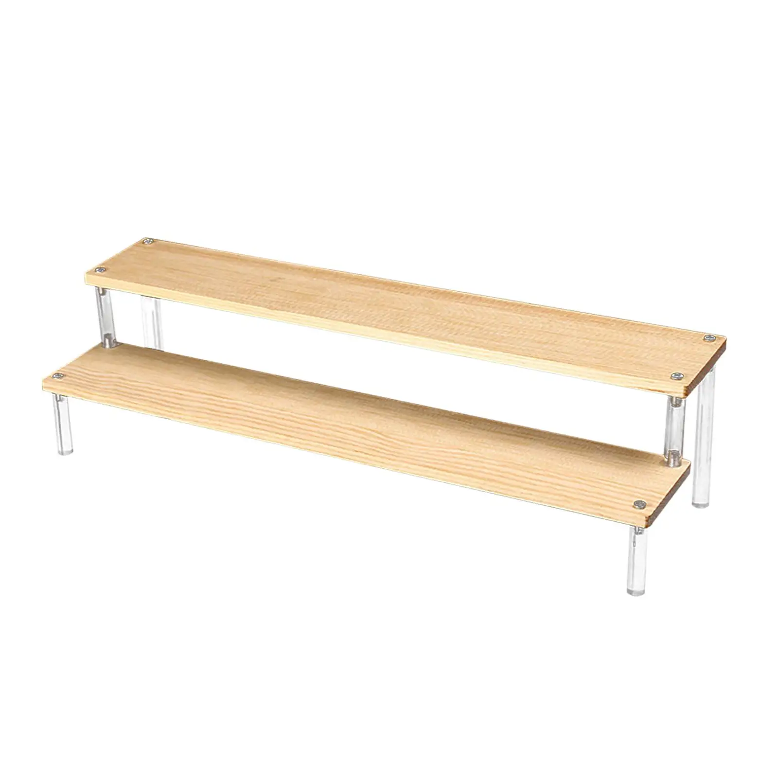 Acrylic Display Stand Counter Retail Riser Cupcakes Holder Organizer Showcase