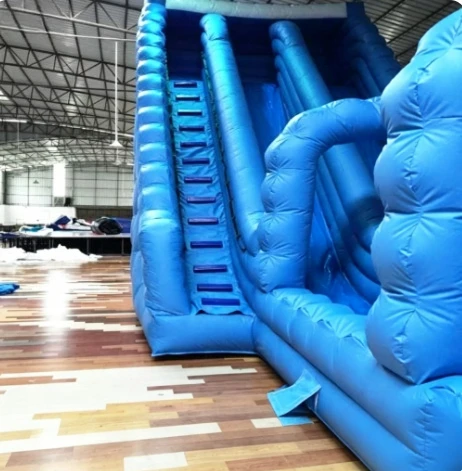 Inflatable water slide children's park amusement park climbing-sliding combined climbing