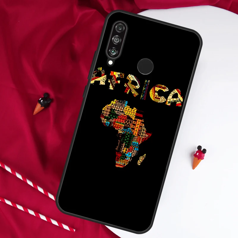 خريطة أفريقيا Geogra لهواوي نوفا Y61 Y91 Y90 Y70 Y60 Y72 12s 12i 11i 7i 8i 9 10 SE P60 Pro P30 P40 Lite #4