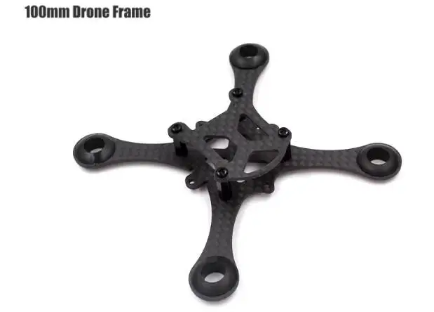 F4 AlienWhoop Brushed Flight Control+8520 brush motor+55mm propeller & protectionsleeve+100mm carbon Drone for Teaching Train​​