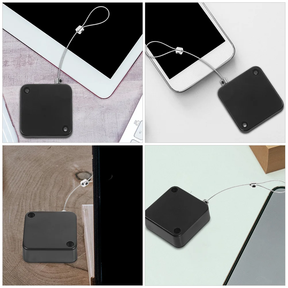 حافظة كابل قابلة للسحب لمكافحة الضياع لحماية البضائع، قفل سلكي قابل للسحب التلقائي للأجهزة الإلكترونية لمتجر البيع بالتجزئة