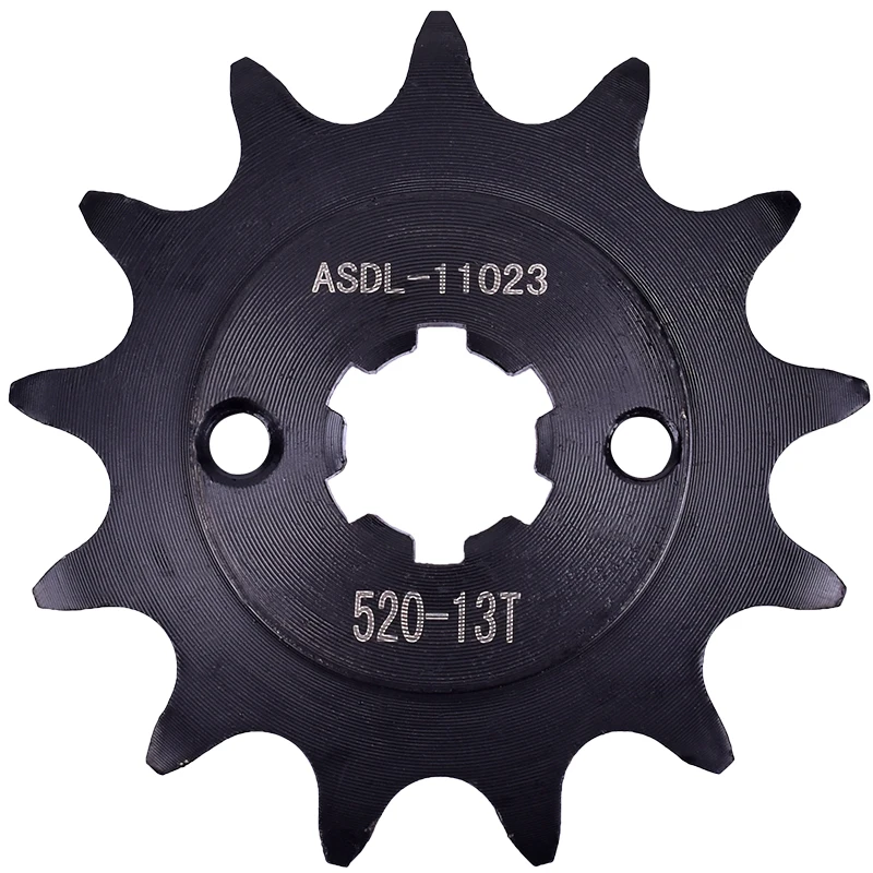 520 13T 14T Motorcycle Front Sprocket For YAMAHA YFS200 DT200 L TT-R230 FZR250 1988 1989-2017