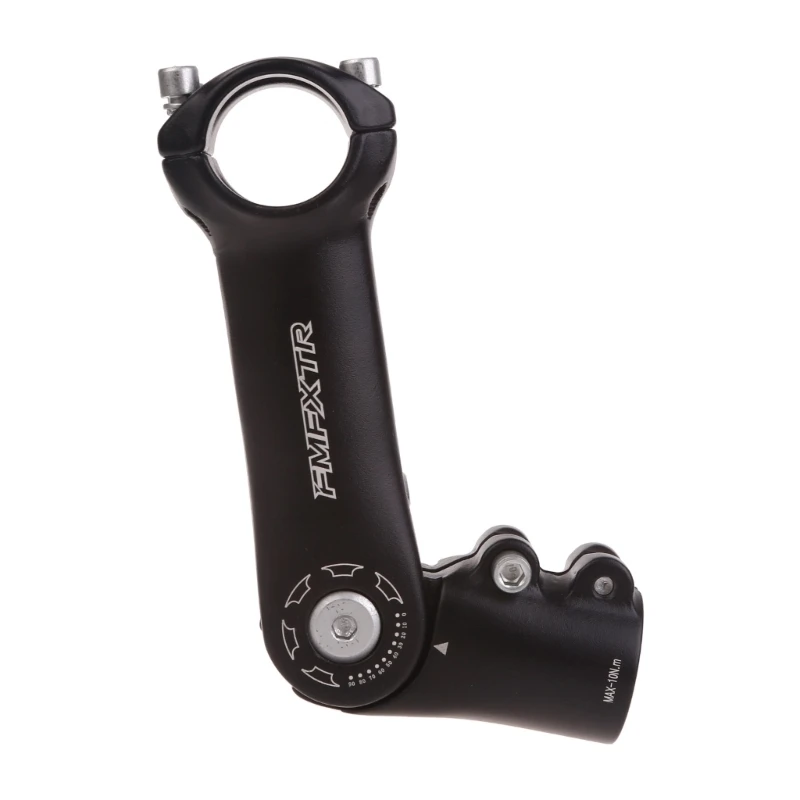 90 Degrees Adjustable Mountain Bike Stem 90mm 110mm Aluminum 25.4mm 31.8mm Short Handlebar Stem Riser For MTB Dh DropShipping