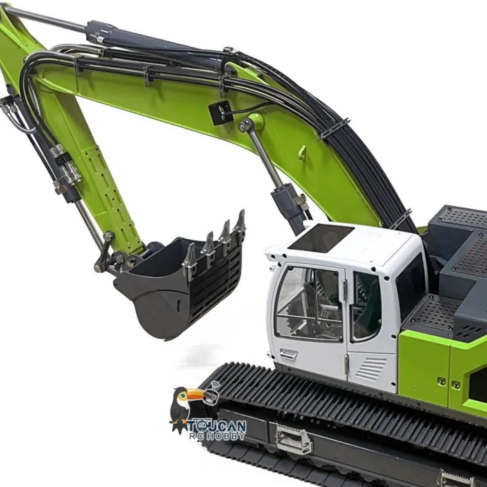 

1/14 Rc Hydraulic Excavator 945 Assembled With Light Heavy Duty Digger Remote Control Car Model Toy